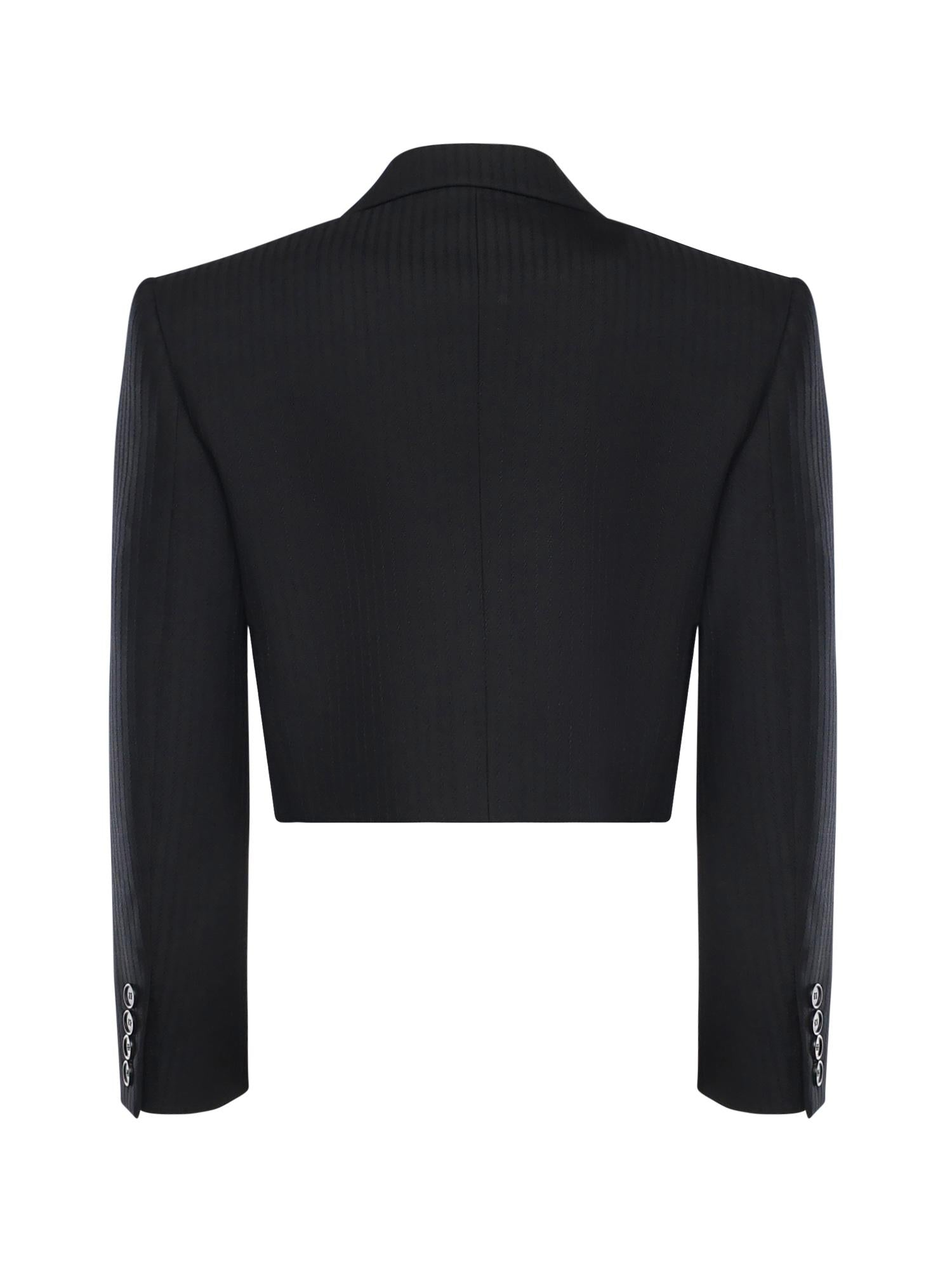 Giacca Spencer corta a righe CH26SVE76065 001 CHLOÉ 