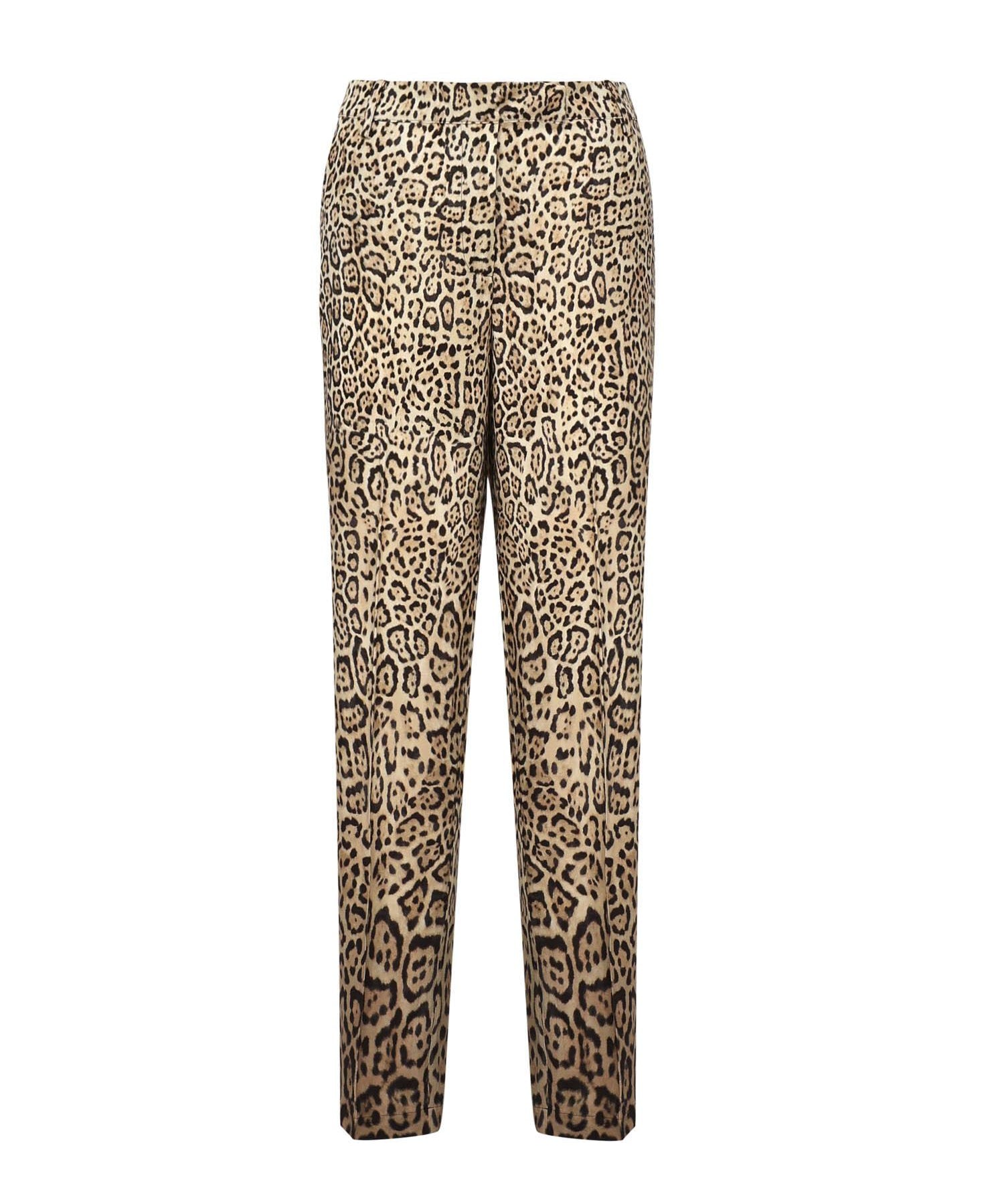 Pantalone con stampa animalier 5YGB08 7342AP1TO MARCIANO BY GUESS 
