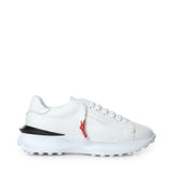 Sneakers Raptor 1 in pelle<BR/> RAPTOR1 NAPPAWHITE GIULIANO GALIANO 