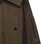 Piumino lungo con finiture in pelliccia F9U05Z FU6YDV0531 DOLCE & GABBANA 