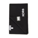 Sciarpa con logo lettering MKMC542078 001 MICHAEL MICHAEL KORS 