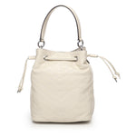 Borsa a mano piccola Cargo Bucket Bag in pelle 105112 A2JCZ14E PINKO 