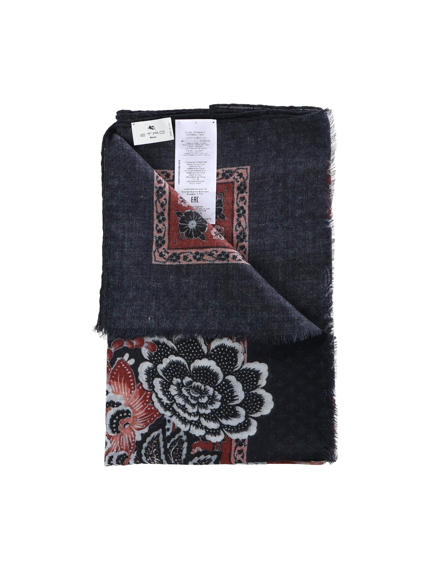 Sciarpa in lana e cashmere jacquard MATA0038 AKB53AQ246S9883 ETRO 