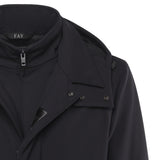 Morning coat travel in jersey stretch NAM6151037JXRF U807 FAY 