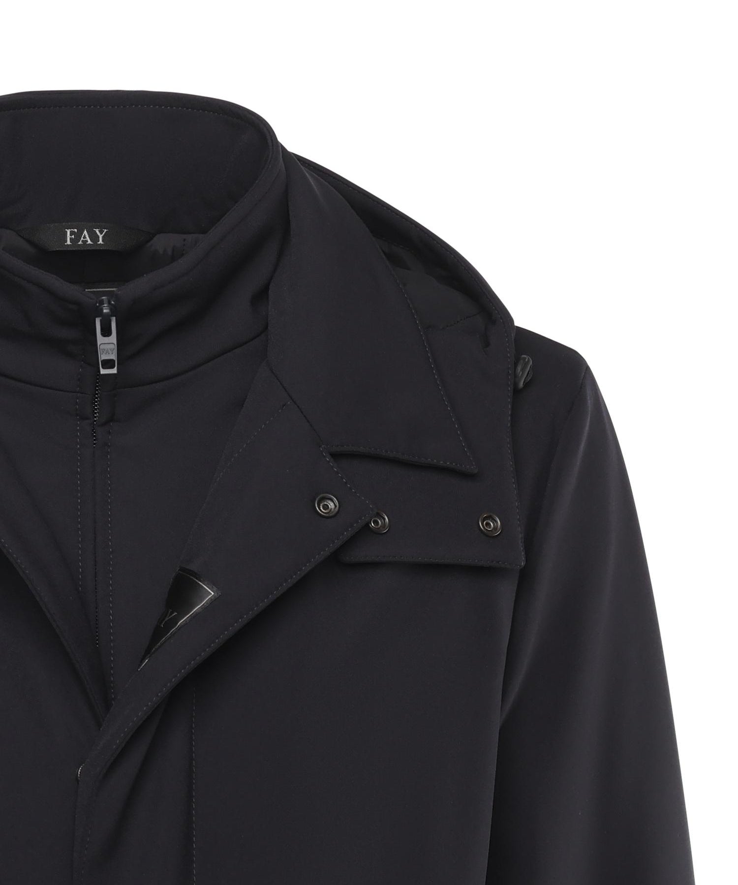 Morning coat travel in jersey stretch NAM6151037JXRF U807 FAY 