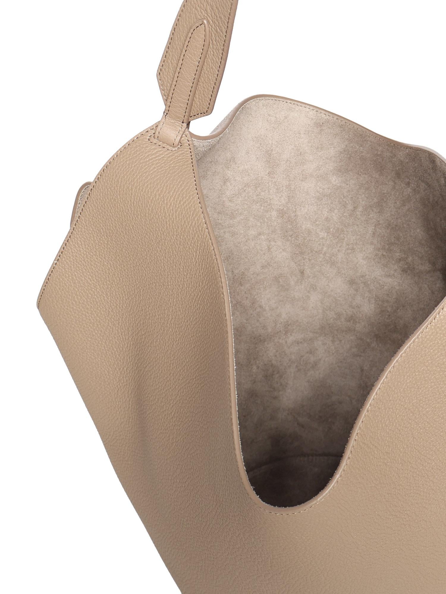 Borsa Lotus Small in pelle H2043 914731 KHAITE 