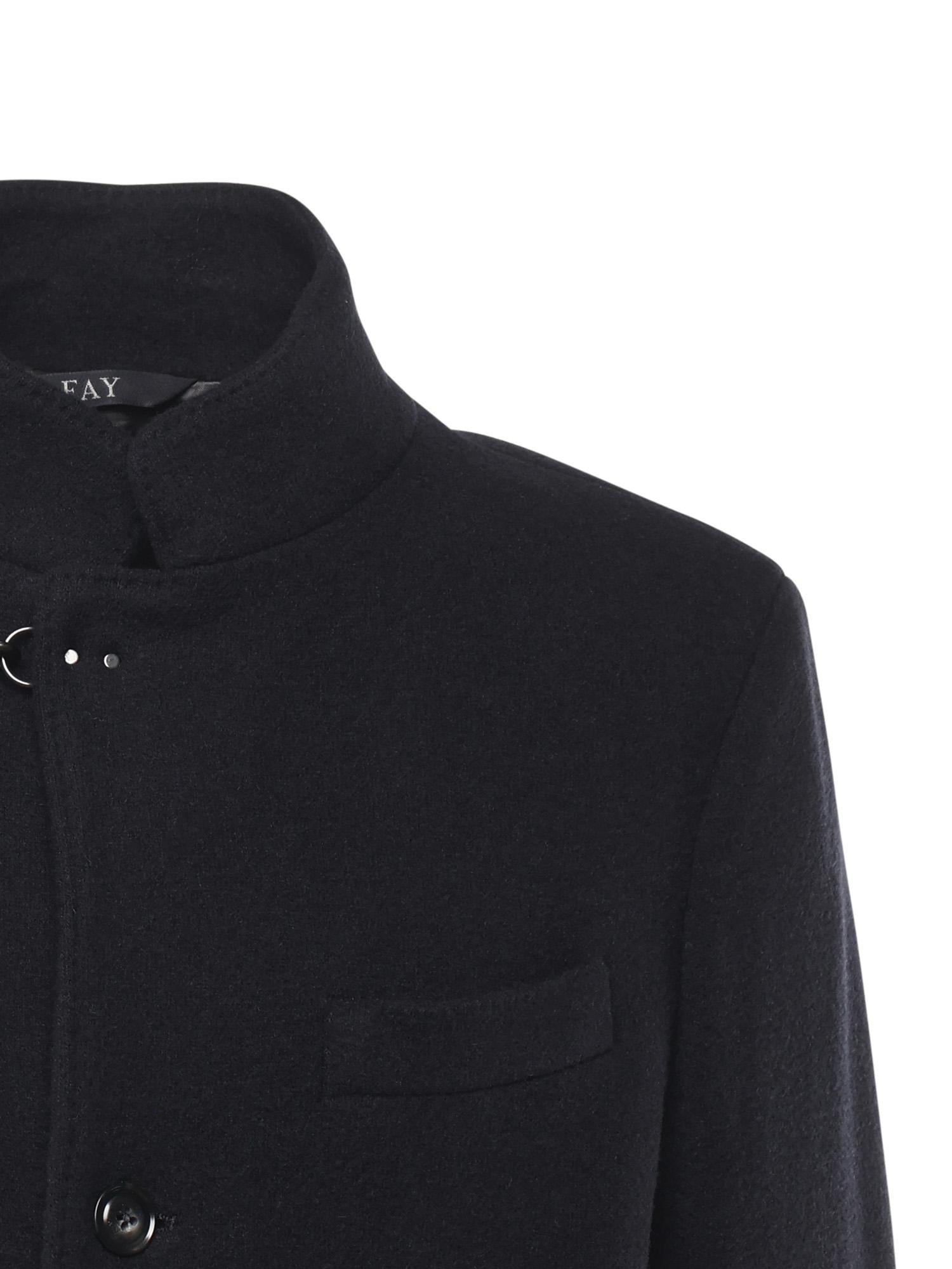 Cappotto in lana NAM5451025JXLQ U808 FAY 