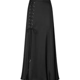 Gonna lunga con spacco e lacci 106856 A3AVZ99 PINKO 