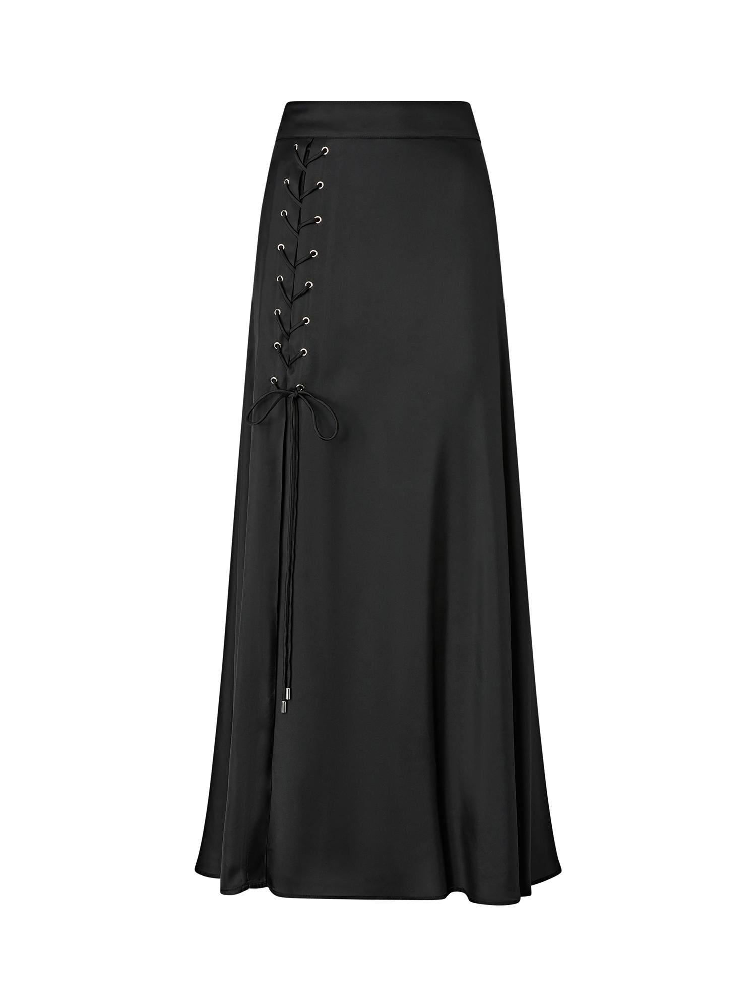Gonna lunga con spacco e lacci 106856 A3AVZ99 PINKO 