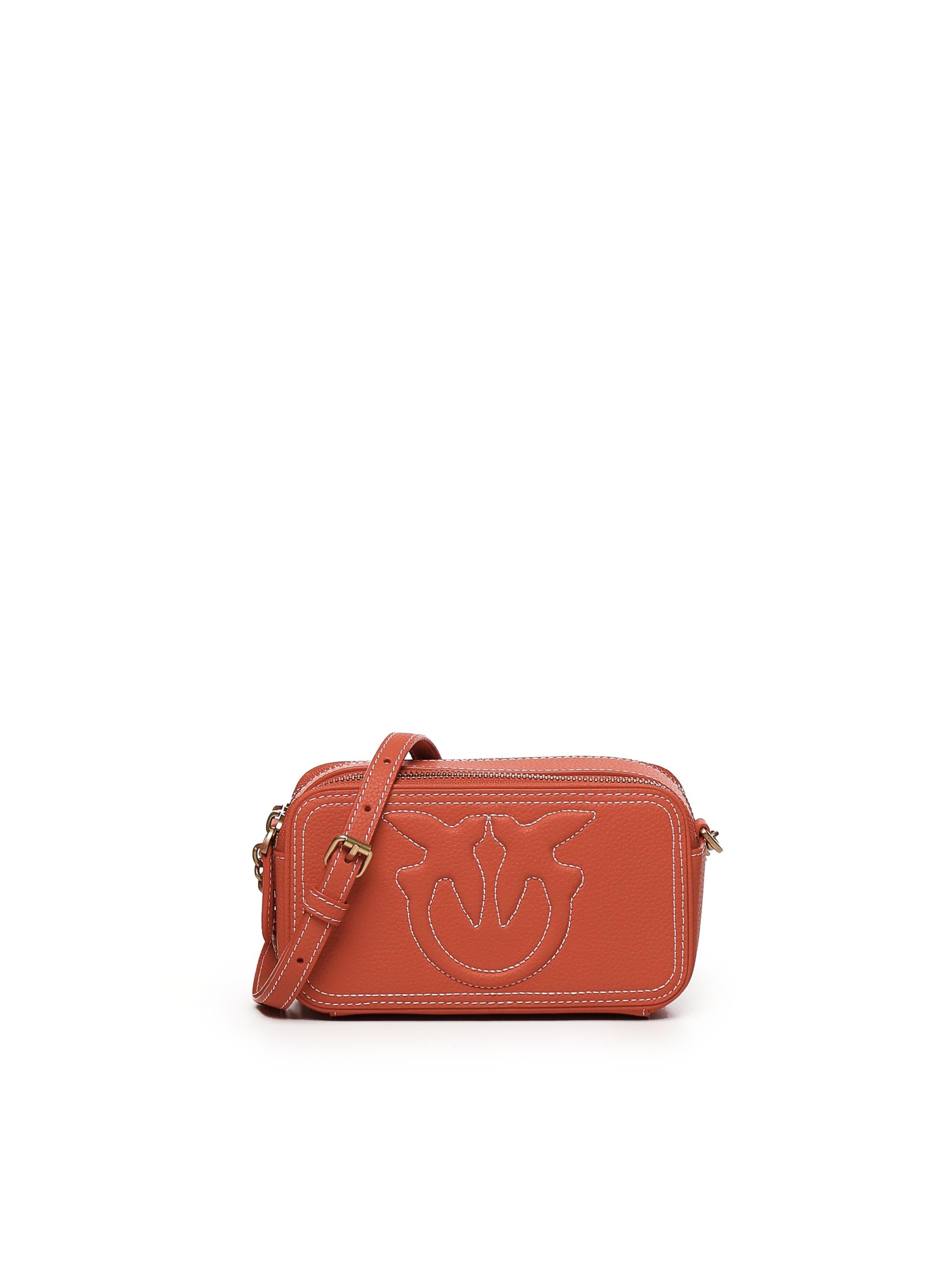 Mini Borsa a tracolla Carrie <BR/> 103799 A1LFB00Q PINKO 