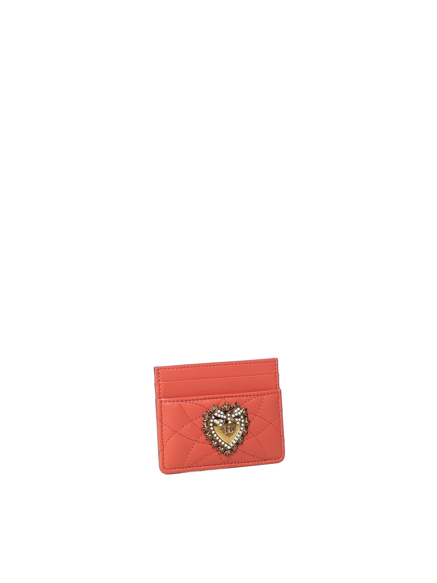 Portacarte Devotion in nappa matelassé BI0330 AV96787550 DOLCE & GABBANA 