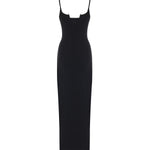Abito lungo Salacia 23023248 BLACK CHRISTOPHER ESBER 