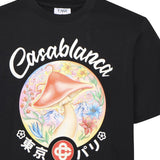 T-shirt con stampa MPF25JTS001 05 CASABLANCA 