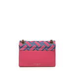 Borsa Kensington in pelle e suede<BR/> 5017657219  KURT GEIGER 