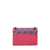 Borsa Kensington in pelle e suede<BR/> 5017657219  KURT GEIGER 