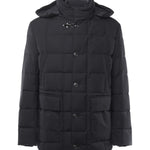 Caban imbottito in canvas mélange NAM36510480XOB U807 FAY 