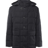 Caban imbottito in canvas mélange NAM36510480XOB U807 FAY 