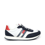 Sneakers running in camoscio con logo EM0EM01351 XLC TOMMY HILFIGER 