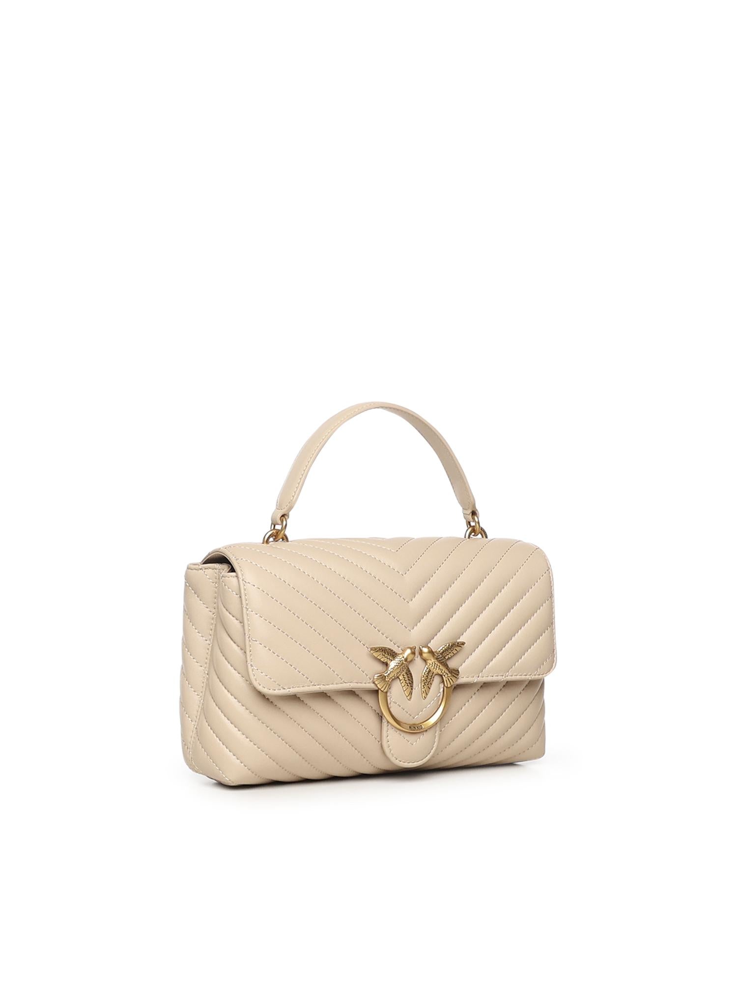 Borsa Love Lady Puff Chevron 100043 A0GKC50Q PINKO 