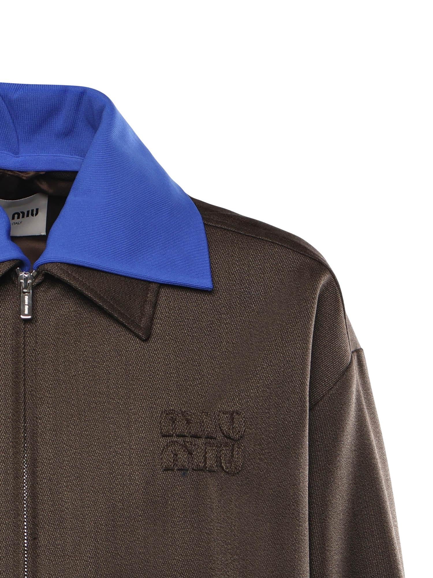 Blouson in tessuto cover ML1418 180RF0324 MIU MIU 