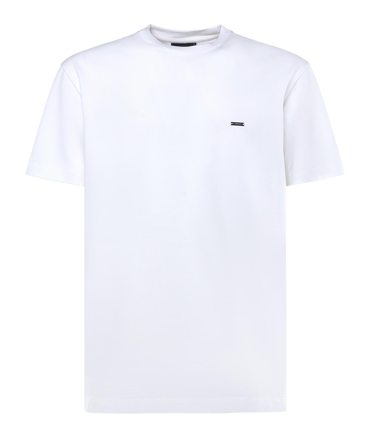 T-shirt in jersey con logo<BR/> S74GD1522 D20106100 DSQUARED2 