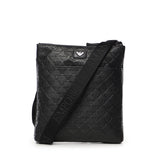 Borsa a tracolla piatta in pelle EM001688 AF14774UC001 EMPORIO ARMANI 