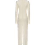Vestito midi con applicazioni floreali 122523  MAGDA BUTRYM 
