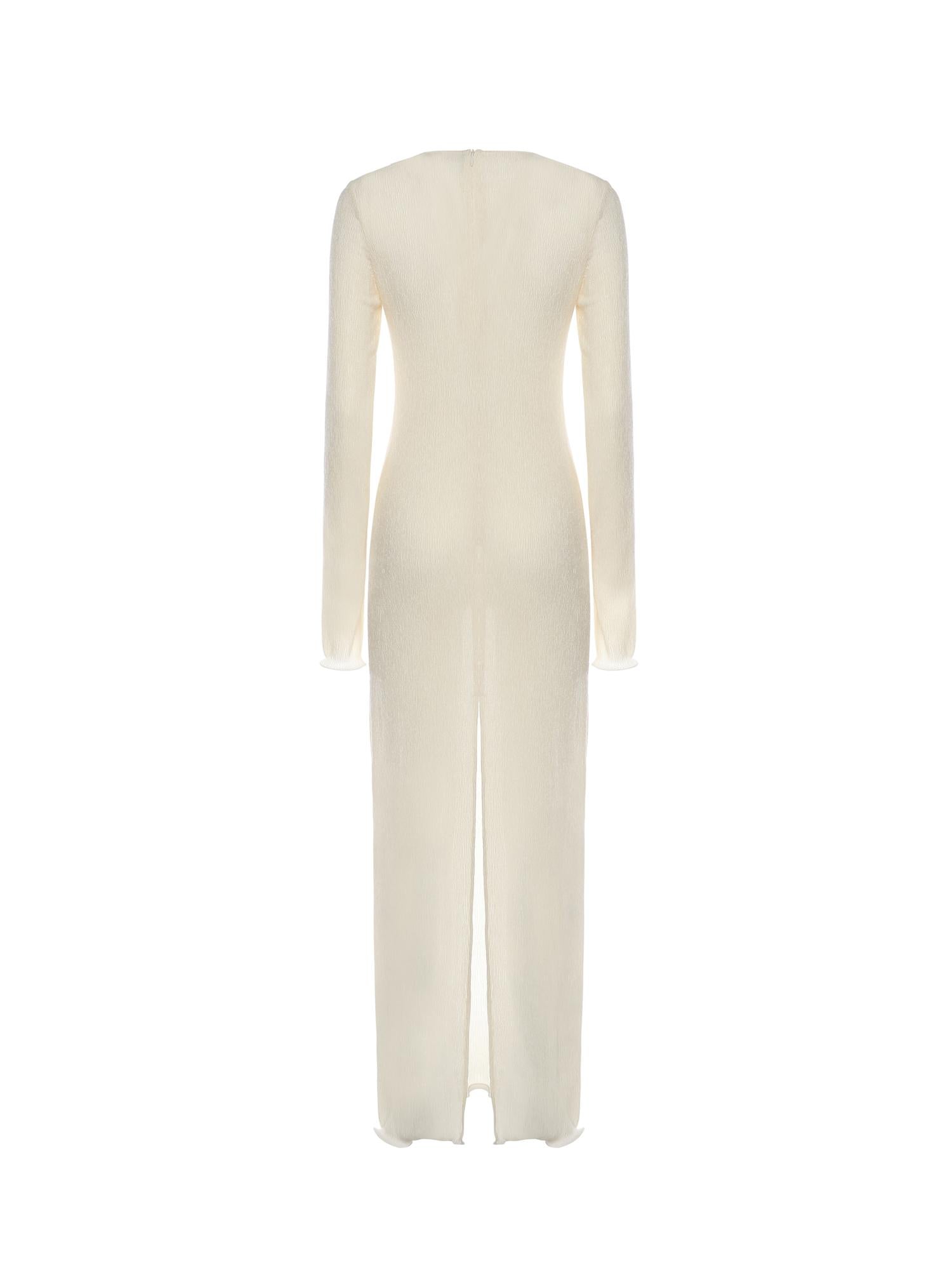 Vestito midi con applicazioni floreali 122523  MAGDA BUTRYM 