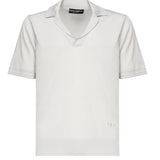 Polo in seta GXZ09Z JBSLVN4534 DOLCE & GABBANA 