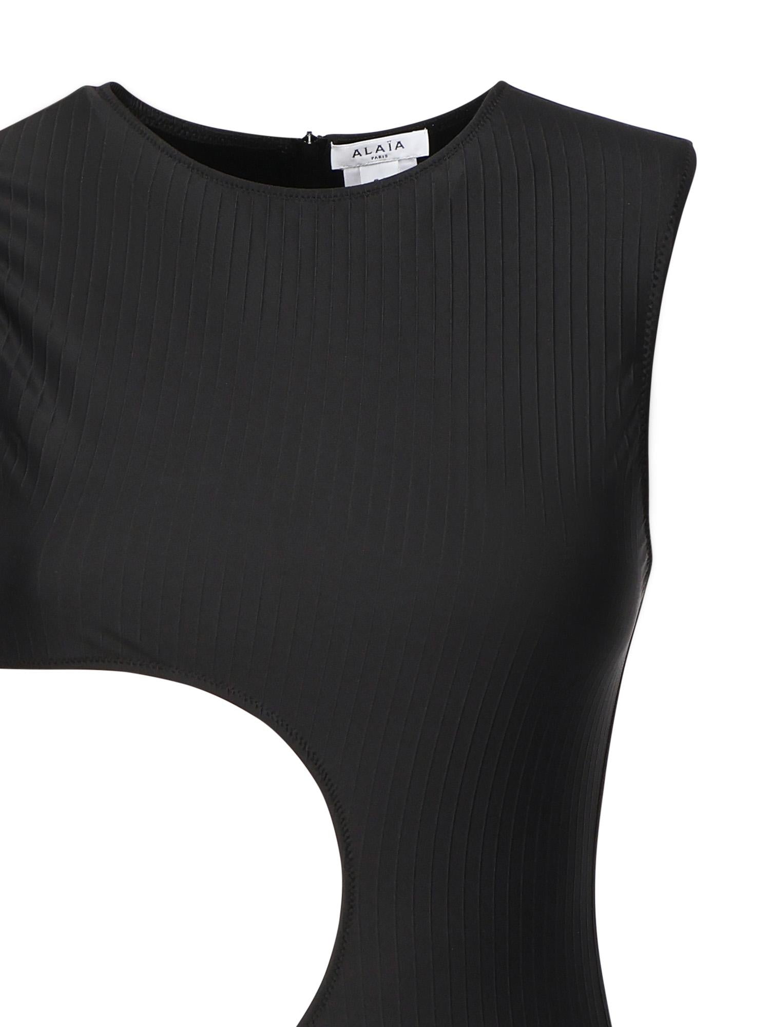 Costume da bagno cut-out AA9W0075J084B 995 ALAIA 