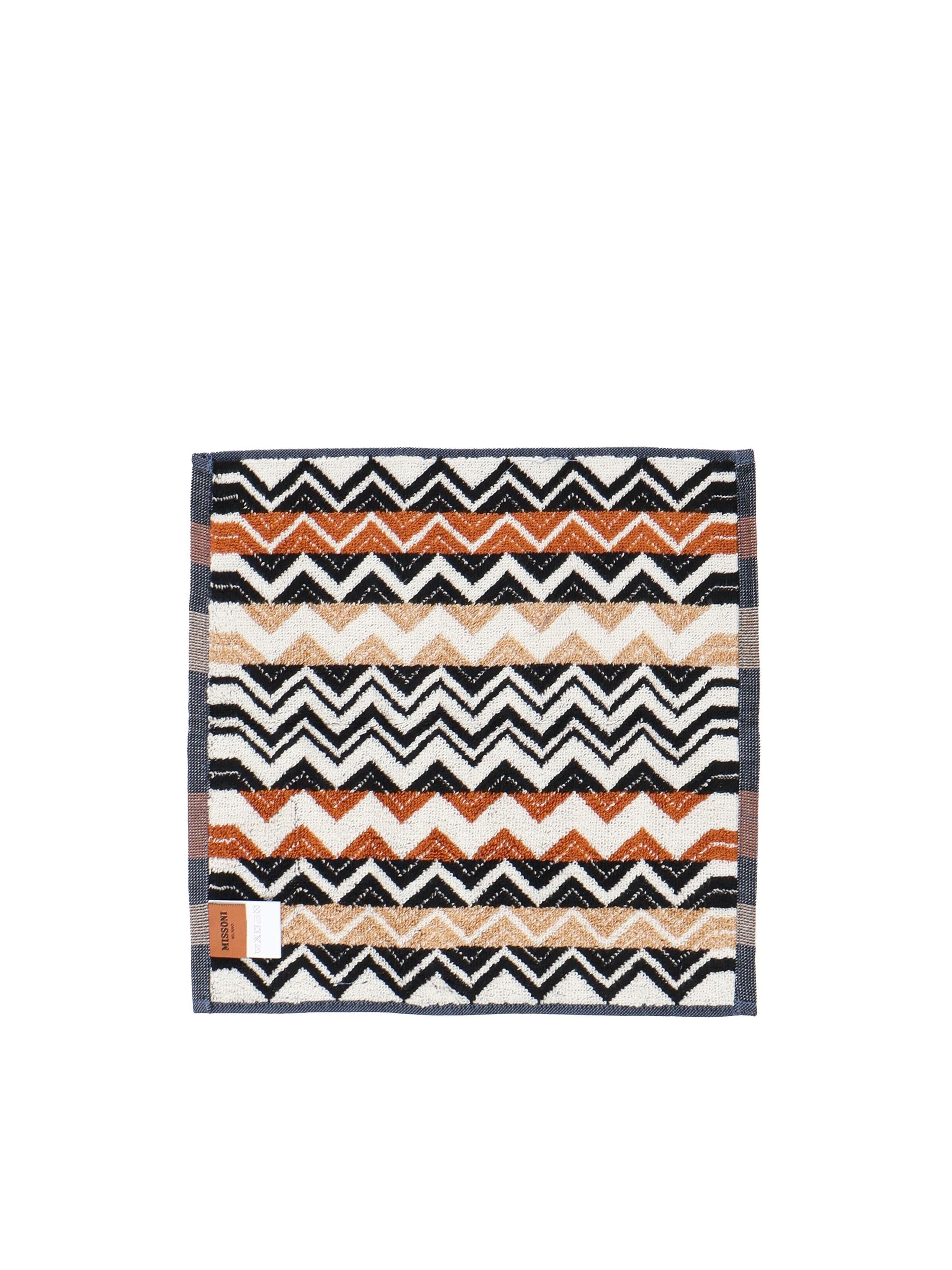 Set di 2 asciugamani Bernard con motivo a zigzag 1B3SP99860 160 MISSONI HOME 