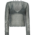 Maglia a rete con bikini 104749 A2FBSSZ PINKO 