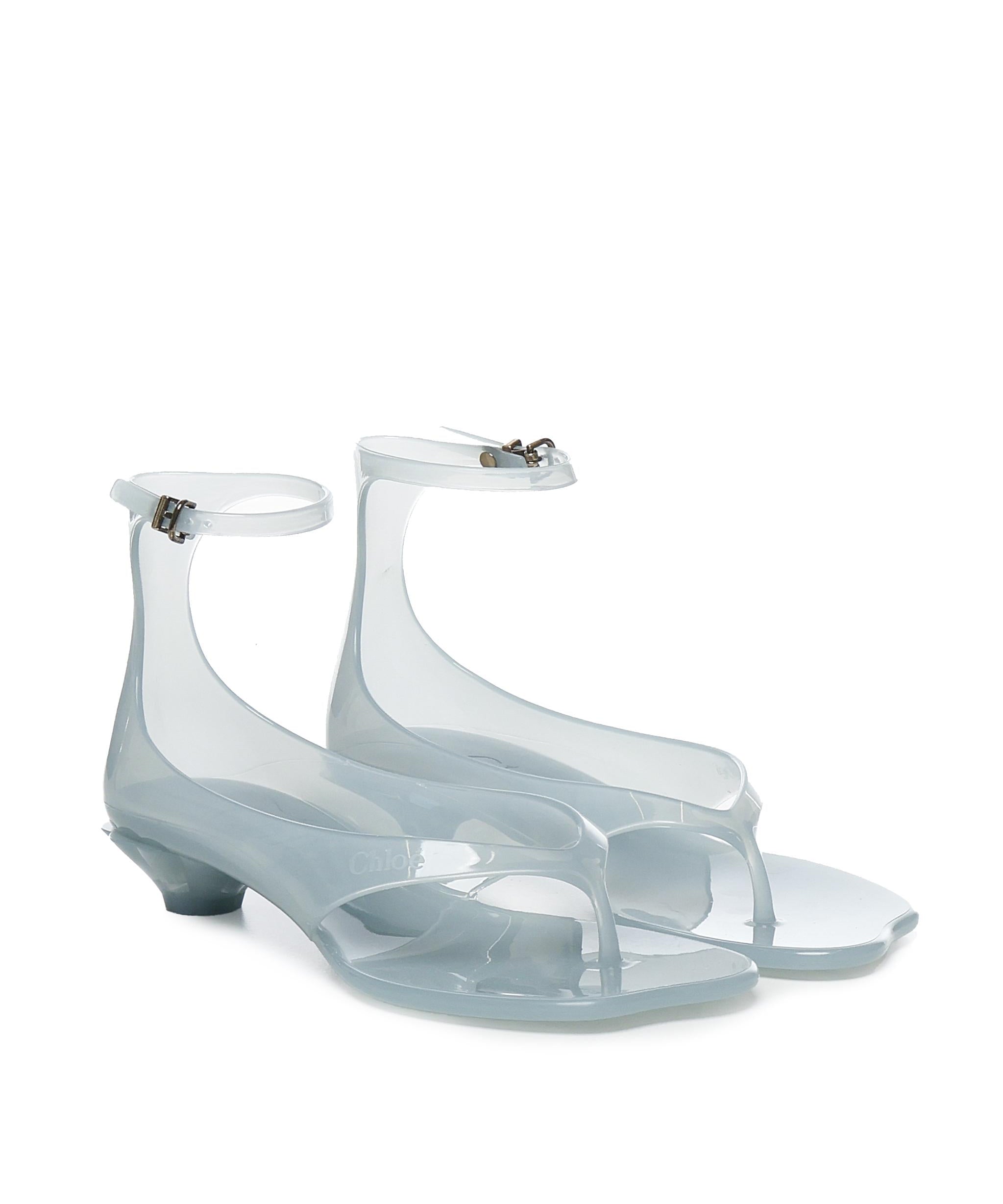 Sandalo infradito Jelly in gomma CHC25U09VRQ 33B CHLOÉ 