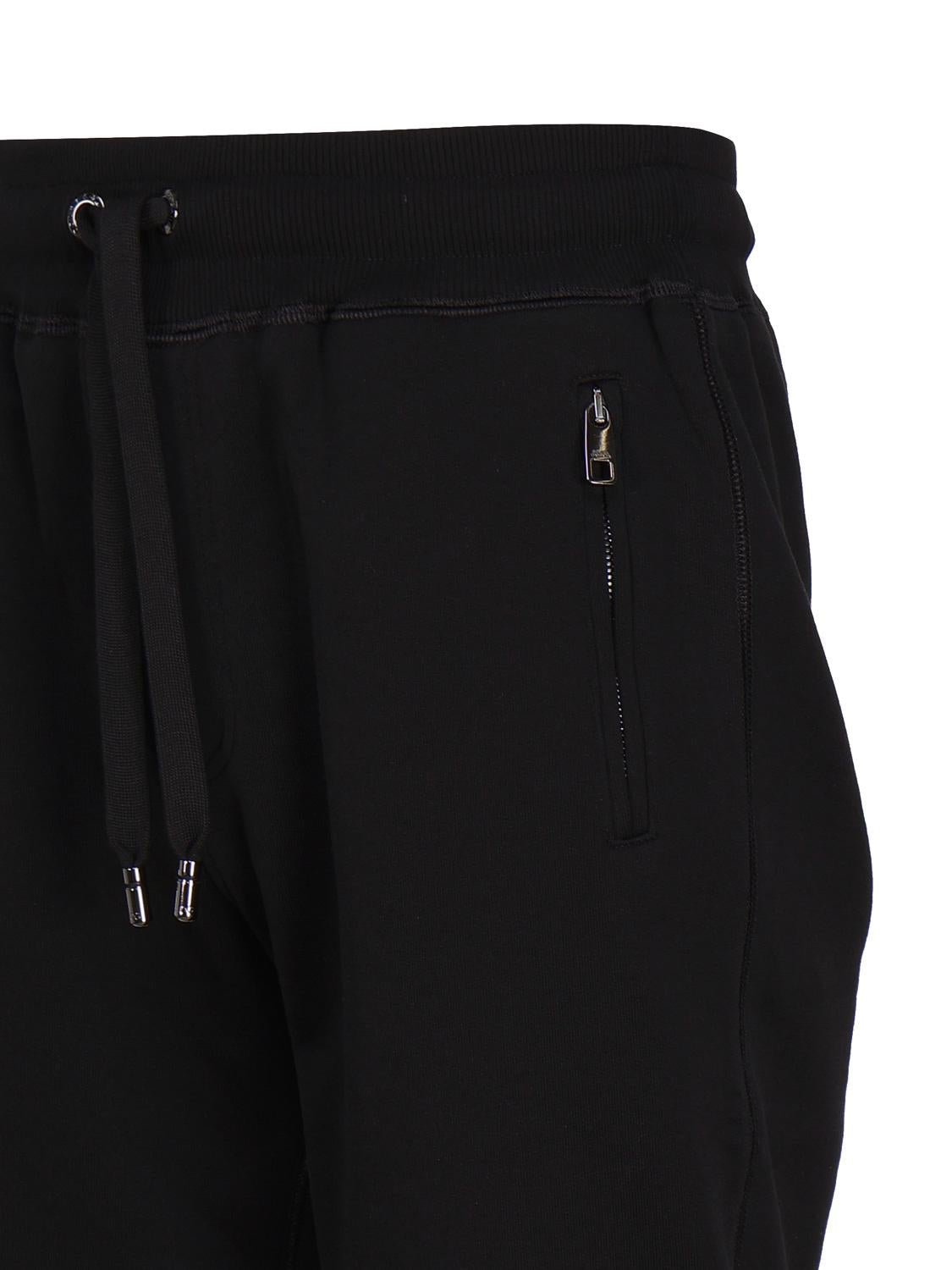 Bermuda jogging in jersey con placca logata GVB7HT G7F2GN0000 DOLCE & GABBANA 