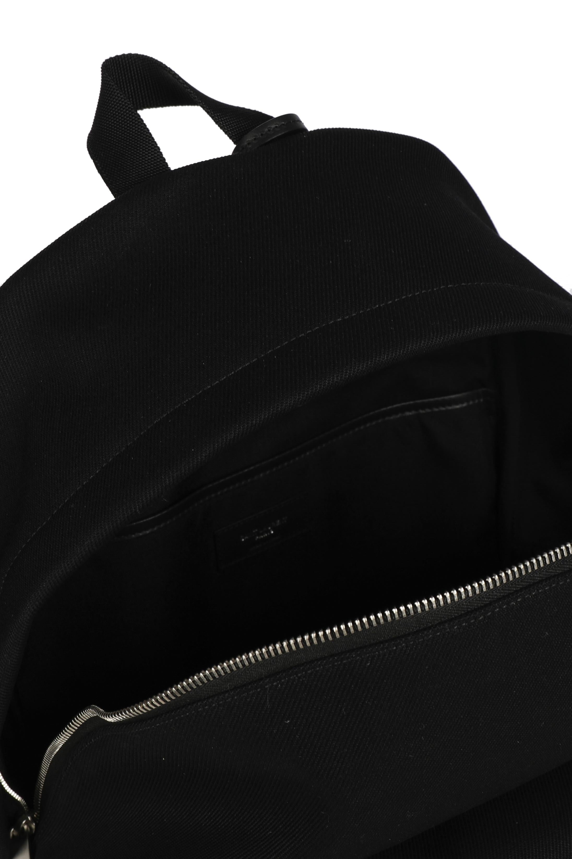 Zaino city ricamato in tela 534968 FAAVV1070 SAINT LAURENT 