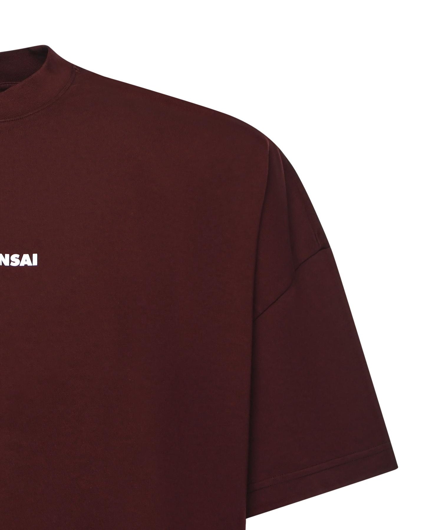 T-shirt in cotone con logo TS001001 RED BONSAI 