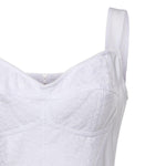 Abito corsetteria in tessuto tecnico e pizzo F63G9T GDCLQW0800 DOLCE & GABBANA 