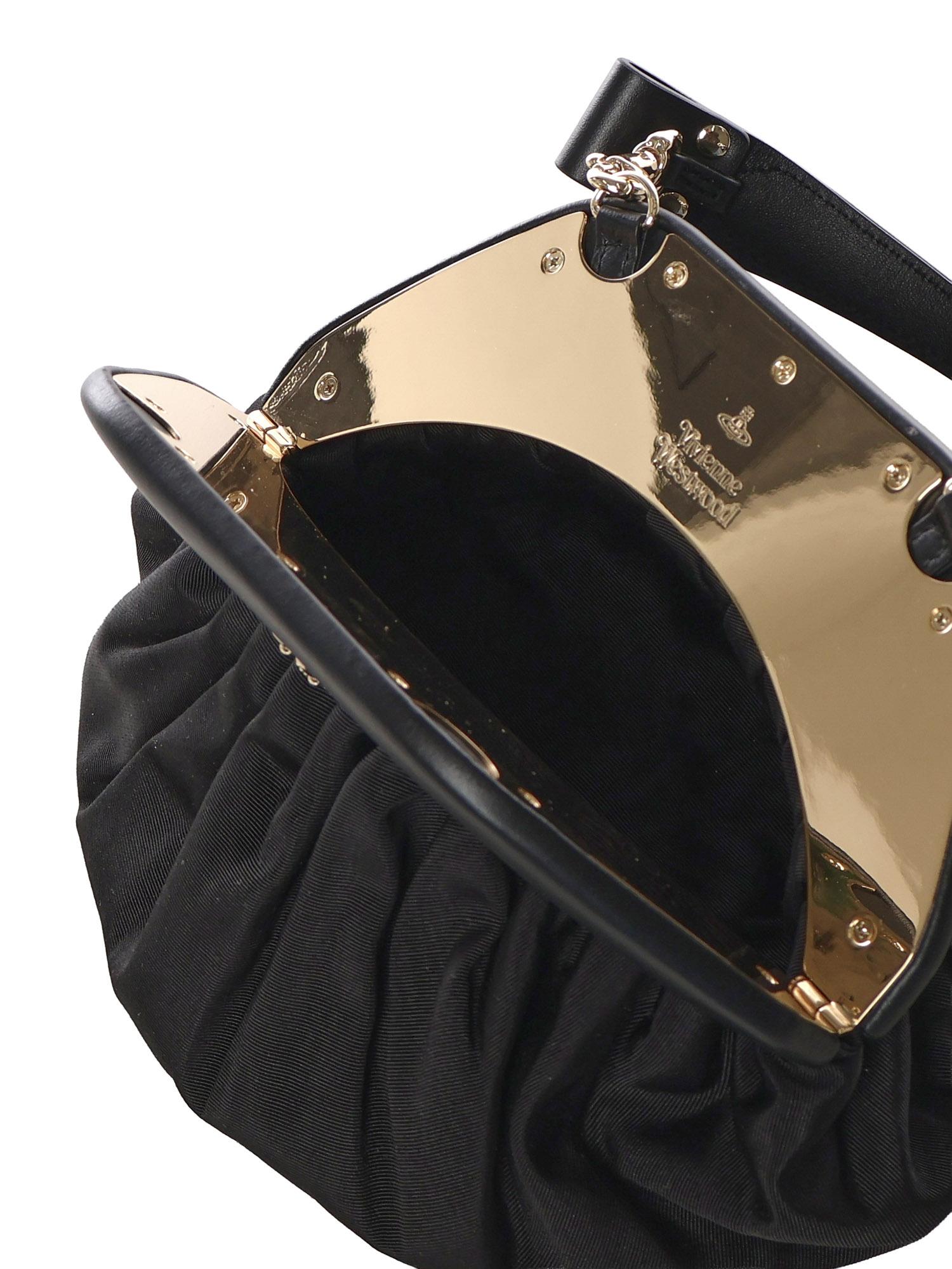 Clutch Brooke con logo 49030001W W01F4N401 VIVIENNE WESTWOOD 