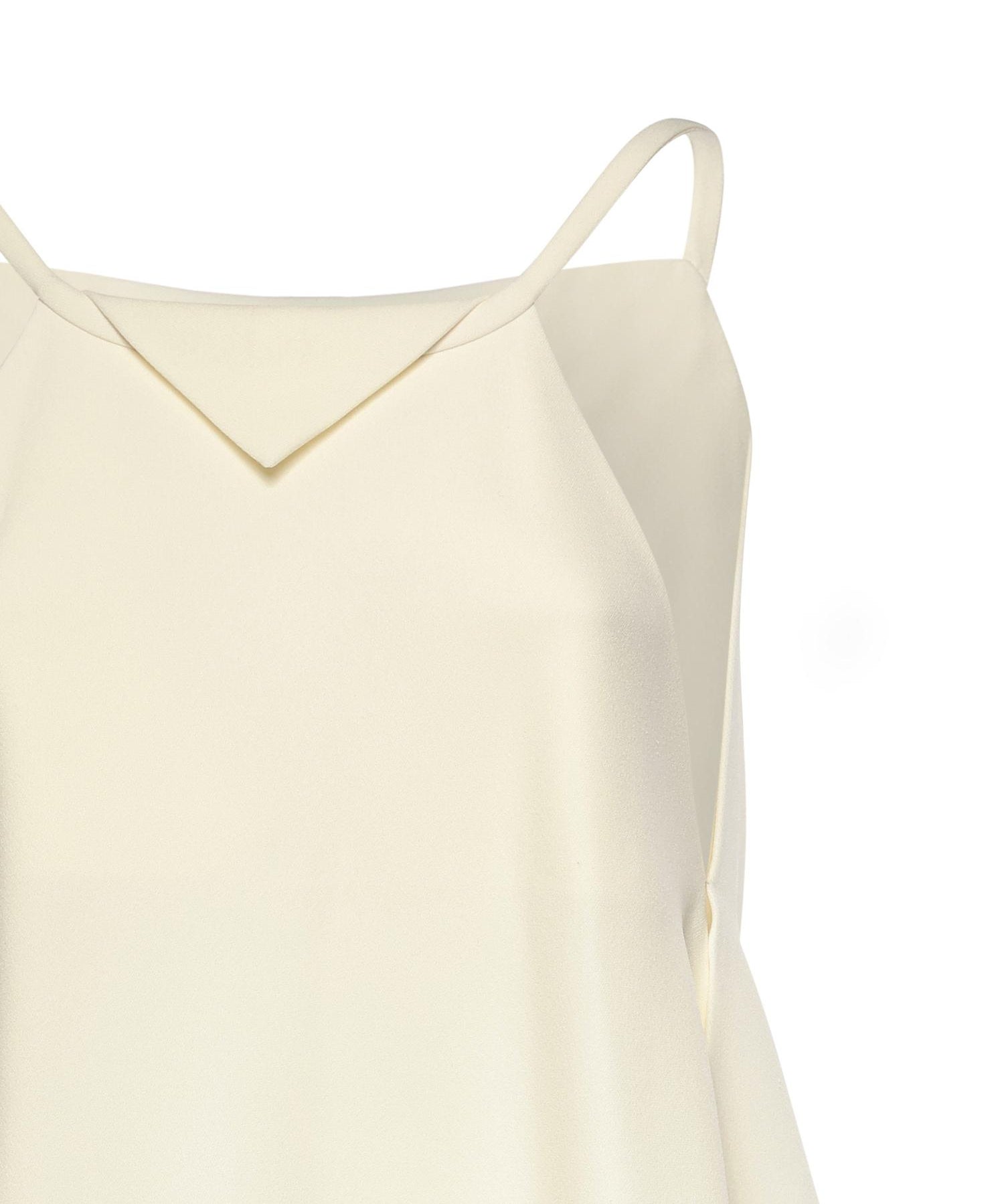 Top a sciarpa in crêpe di lana e seta 872352 TUT149002 BALENCIAGA 