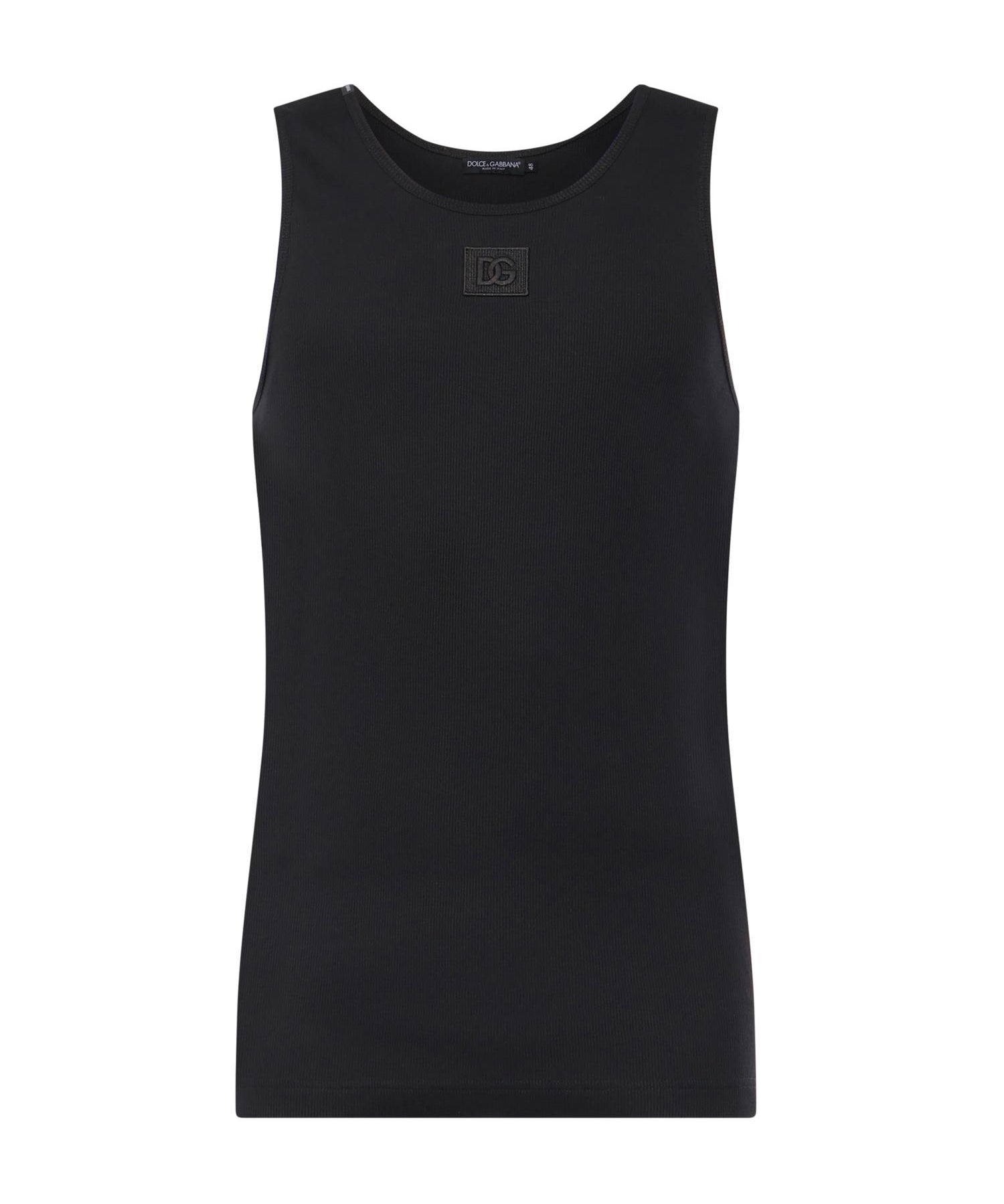 Canotta a costine G8QG9Z FU7AVN0000 DOLCE & GABBANA 