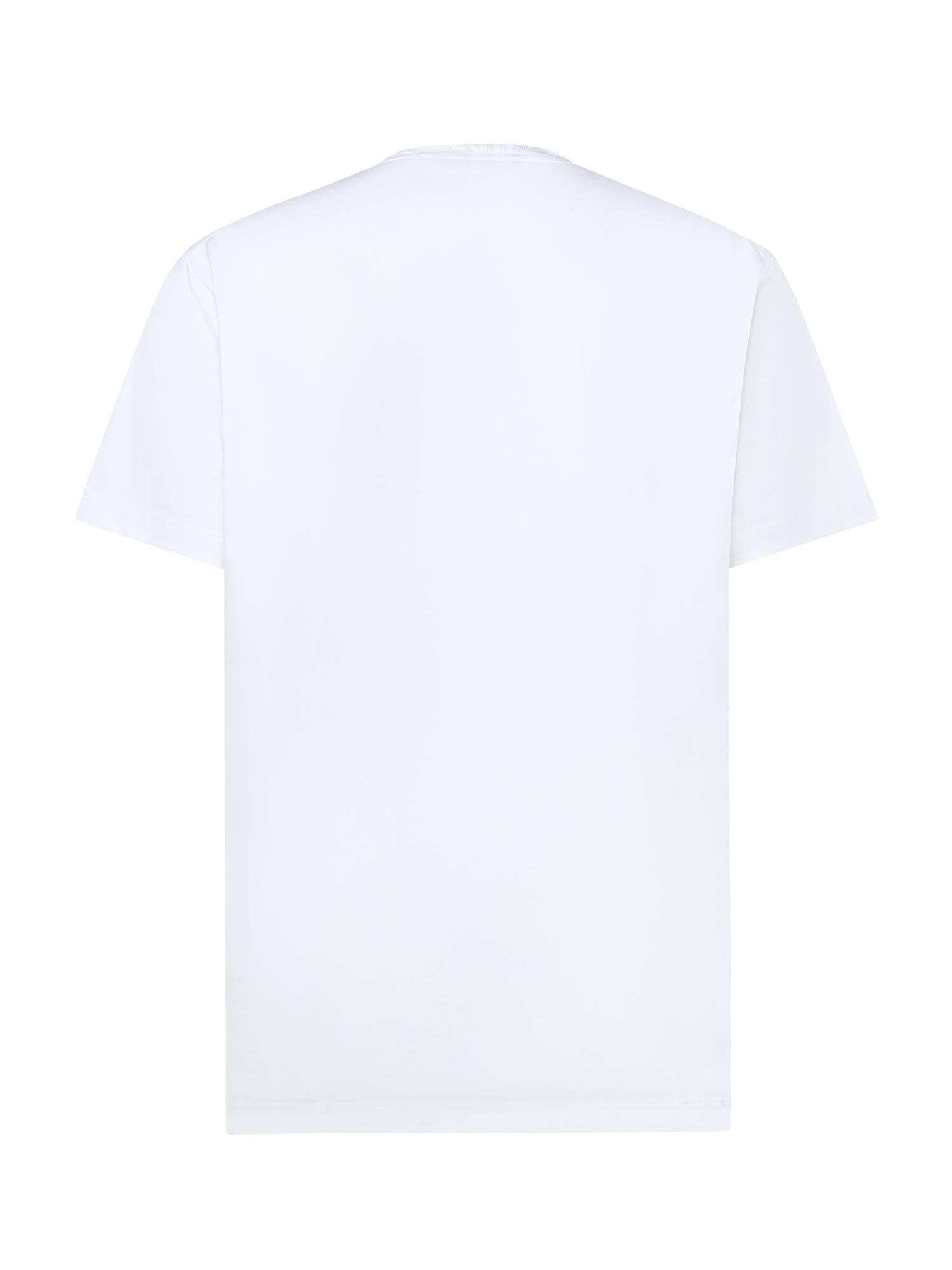 T-shirt in jersey con logo S74GD1520 D20106100 DSQUARED2 