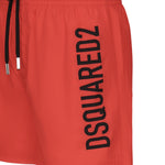Boxer midi con logo<BR/> D7B646000 611 DSQUARED2 