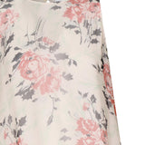 Abito lungo in seta con stampa floreale<BR/> S540Y09XRS 9990 LOEWE 