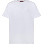 T-shirt in cotone con ricamo logo 796395 XJHKE9692 GUCCI 