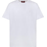 T-shirt in cotone con ricamo logo 796395 XJHKE9692 GUCCI 