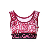 Top sportivo Majolica F777YT FPG7BH83TN DOLCE & GABBANA 