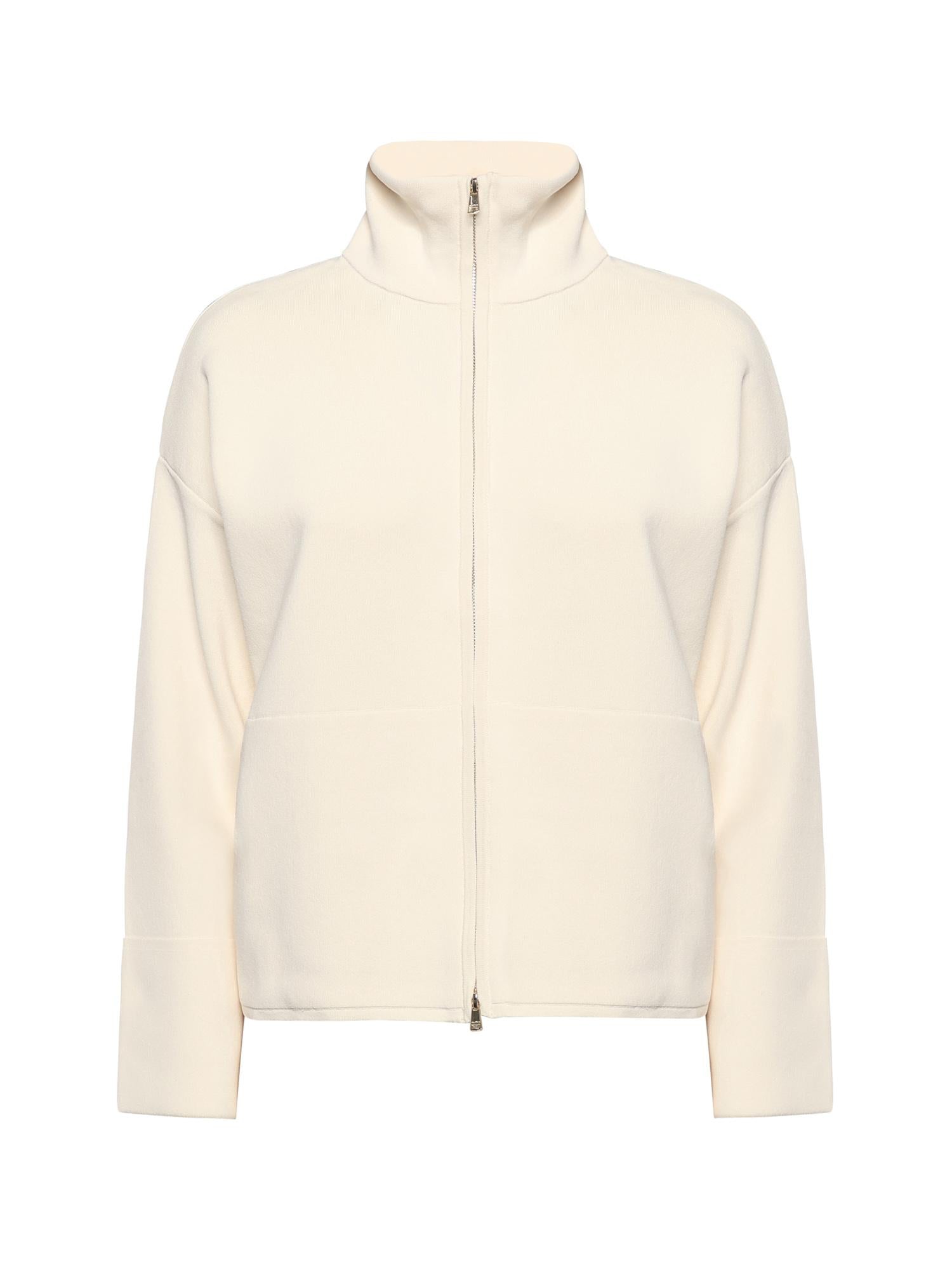 Cardigan in filato di viscosa crêpe 2611341018600 001 MAX MARA 