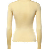 Top in maglia a coste in seta AA9H1460K232C 239 ALAIA 