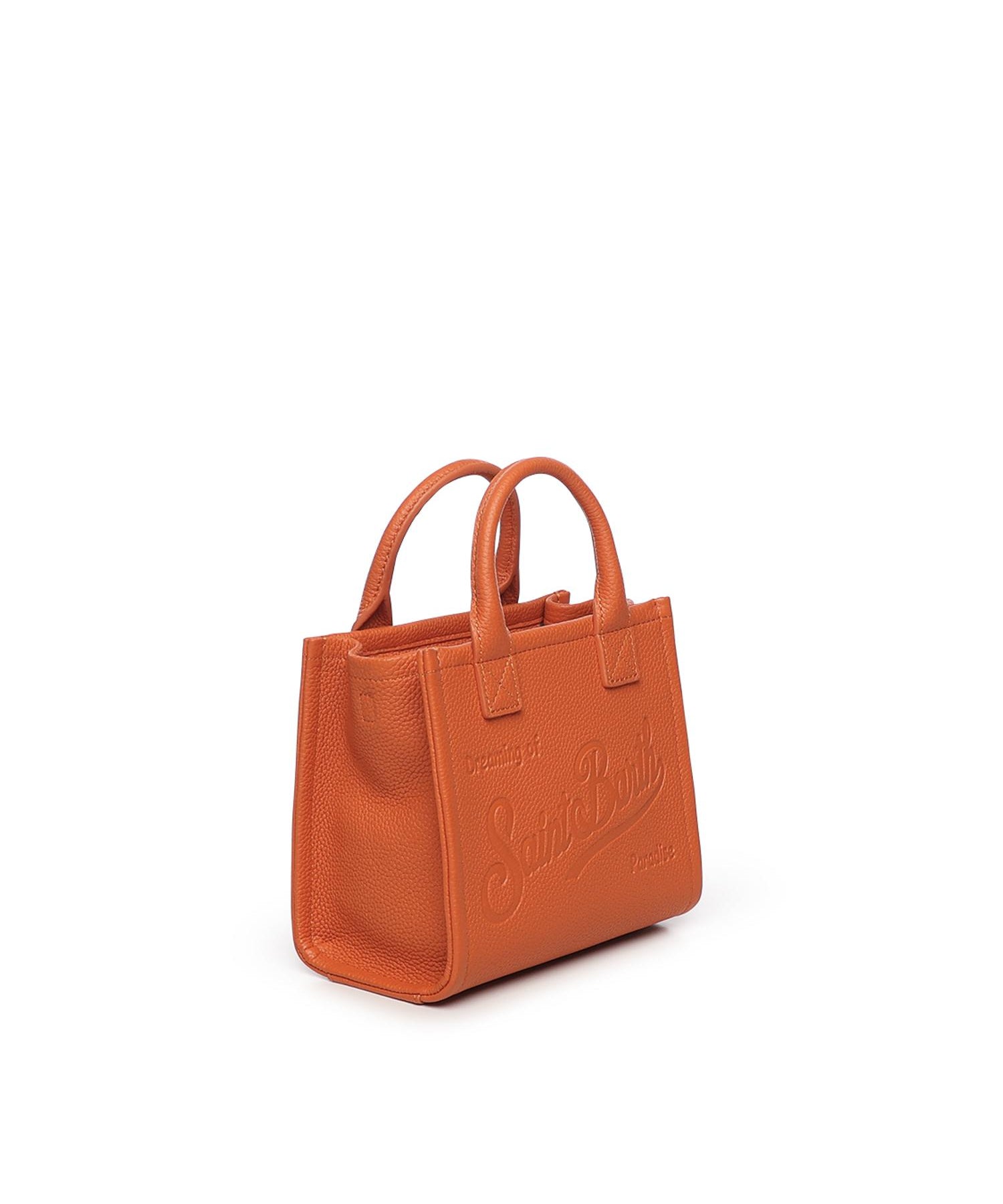 Mini bag Vanity in pelle<BR/> VANMI001 00751I MC2 SAINT BARTH 
