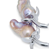 Orecchini fragola in argento sterling e perla JJ39239X01 4818 LOEWE 